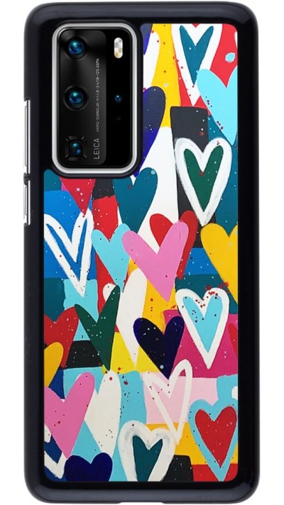 Coque Huawei P40 Pro - Joyful Hearts