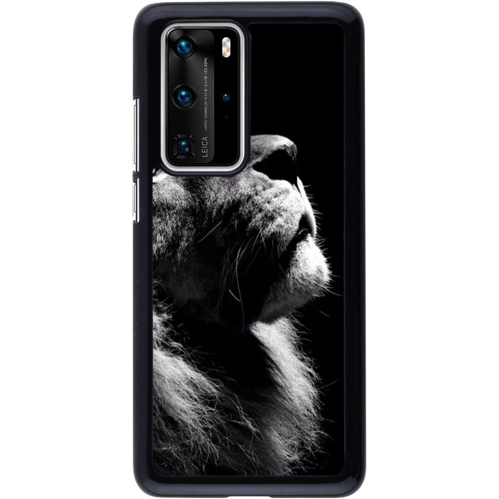 Coque Huawei P40 Pro - Lion looking up