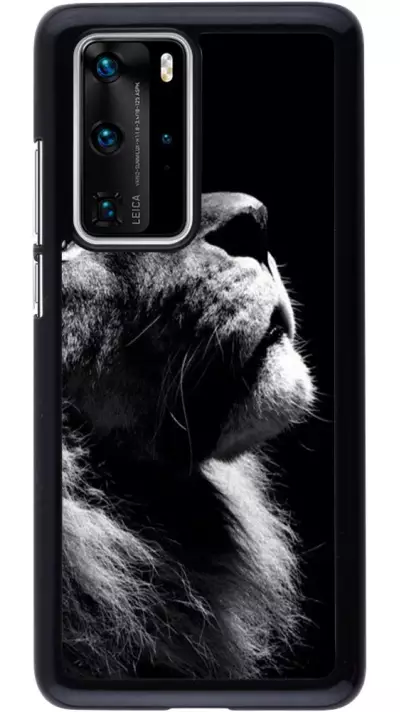 Coque Huawei P40 Pro - Lion looking up