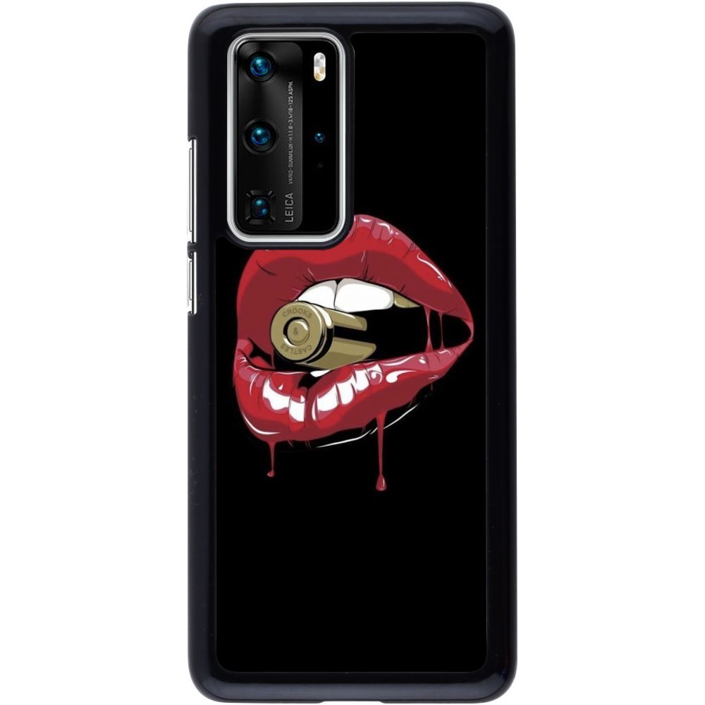 Hülle Huawei P40 Pro - Lips bullet