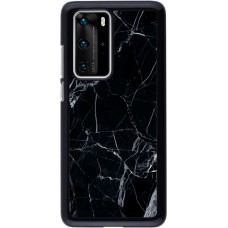 Coque Huawei P40 Pro - Marble Black 01