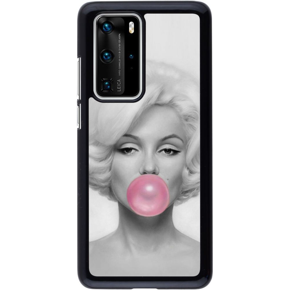 Coque Huawei P40 Pro - Marilyn Bubble