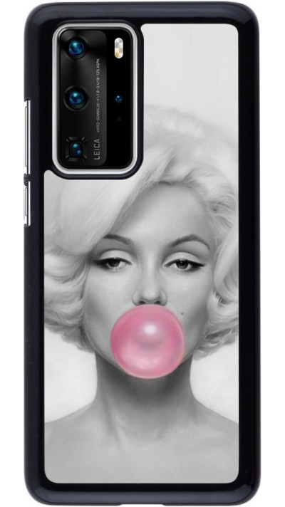 Coque Huawei P40 Pro - Marilyn Bubble