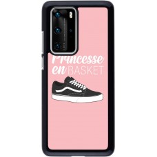 Coque Huawei P40 Pro - princesse en basket