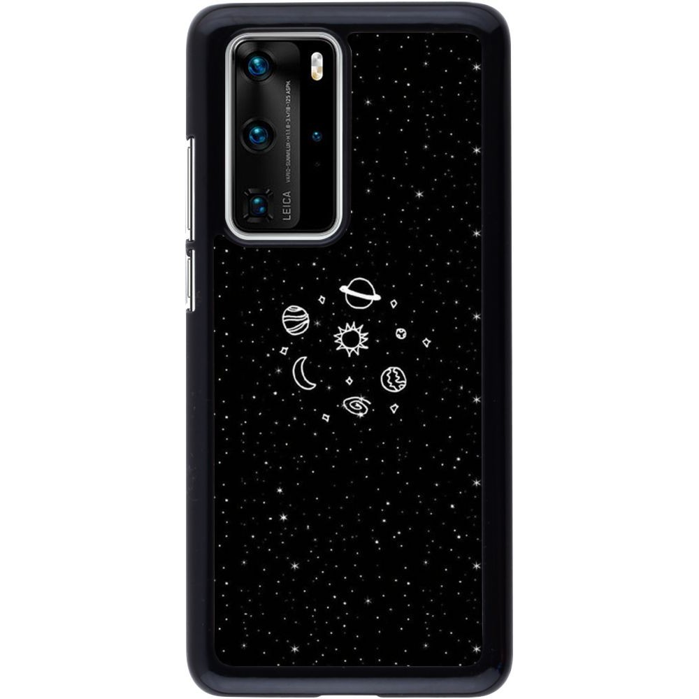 Coque Huawei P40 Pro - Space Doodle