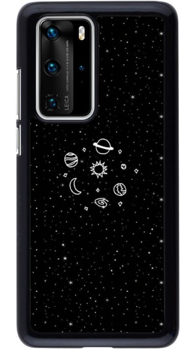 Coque Huawei P40 Pro - Space Doodle