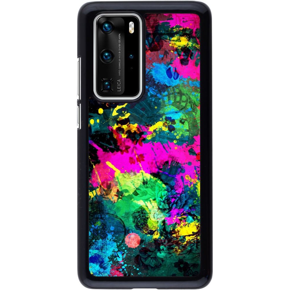 Coque Huawei P40 Pro - splash paint