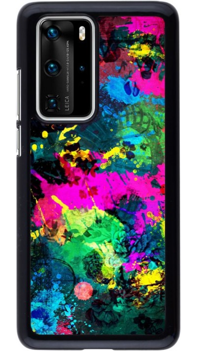 Coque Huawei P40 Pro - splash paint