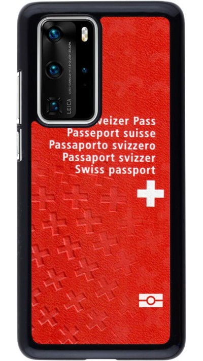 Coque Huawei P40 Pro - Swiss Passport