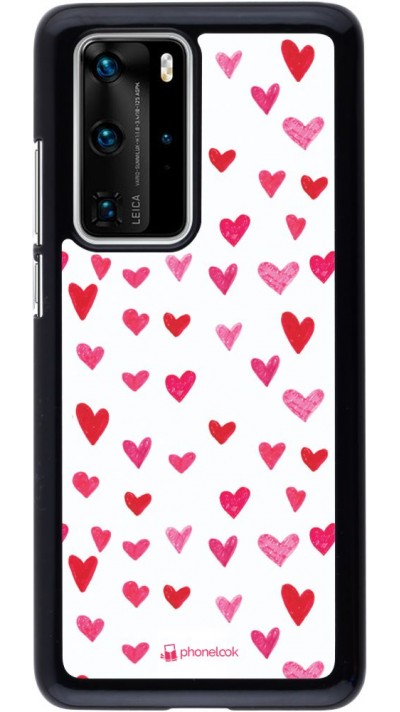 Coque Huawei P40 Pro - Valentine 2022 Many pink hearts