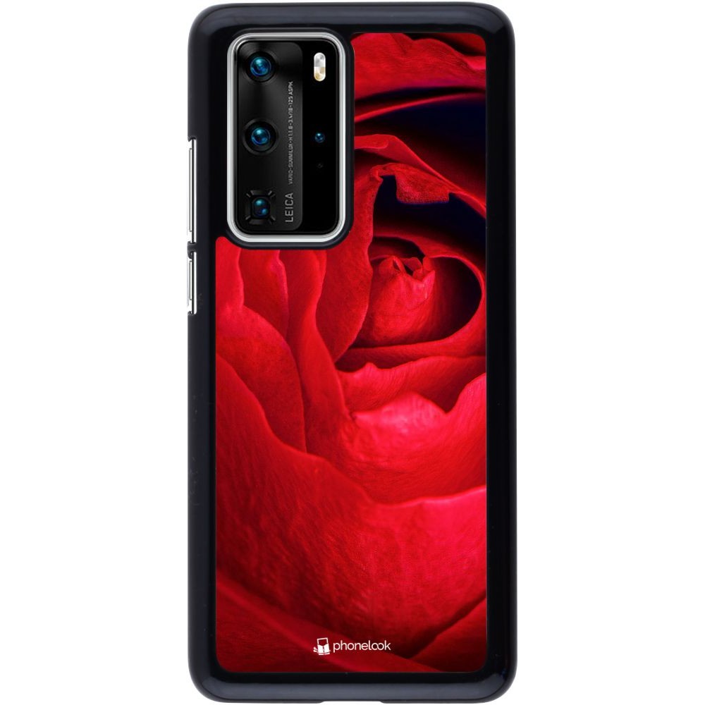 Hülle Huawei P40 Pro - Valentine 2022 Rose