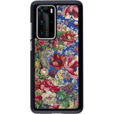 Coque Huawei P40 Pro - Vintage Art Flowers