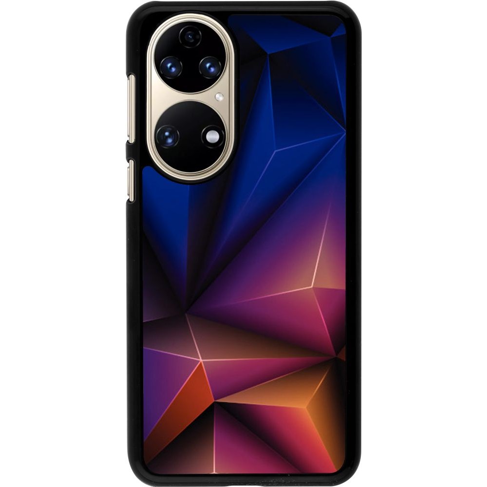 Coque Huawei P50 - Abstract Triangles 