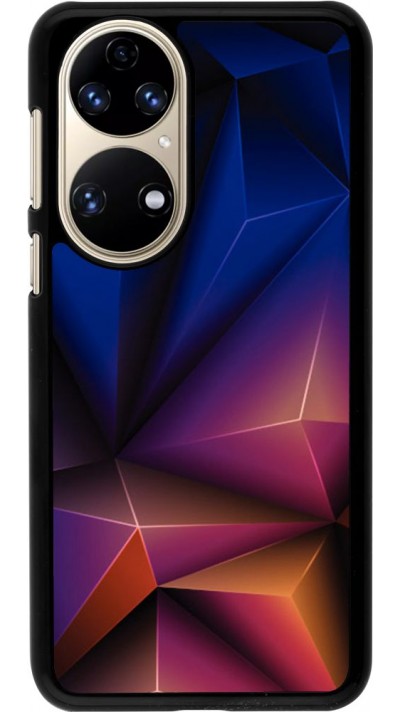 Coque Huawei P50 - Abstract Triangles 