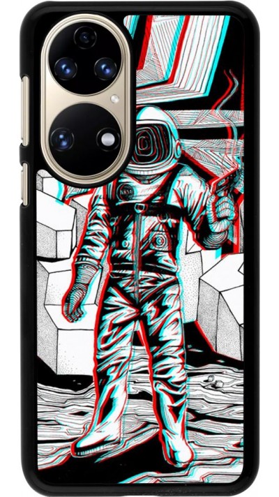 Coque Huawei P50 - Anaglyph Astronaut
