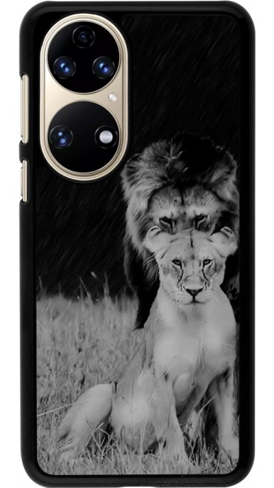Coque Huawei P50 - Angry lions