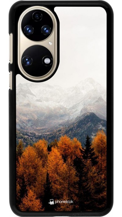 Coque Huawei P50 - Autumn 21 Forest Mountain