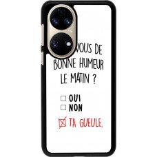 Coque Huawei P50 - Bonne humeur matin