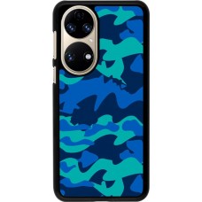 Coque Huawei P50 - Camo Blue