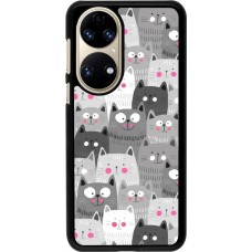Hülle Huawei P50 - Katzenschwärme