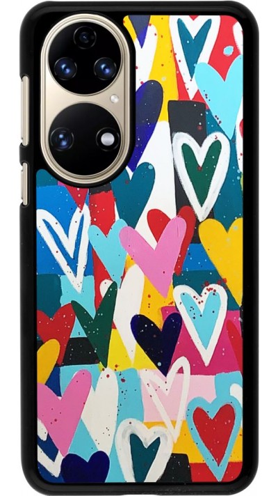 Coque Huawei P50 - Joyful Hearts