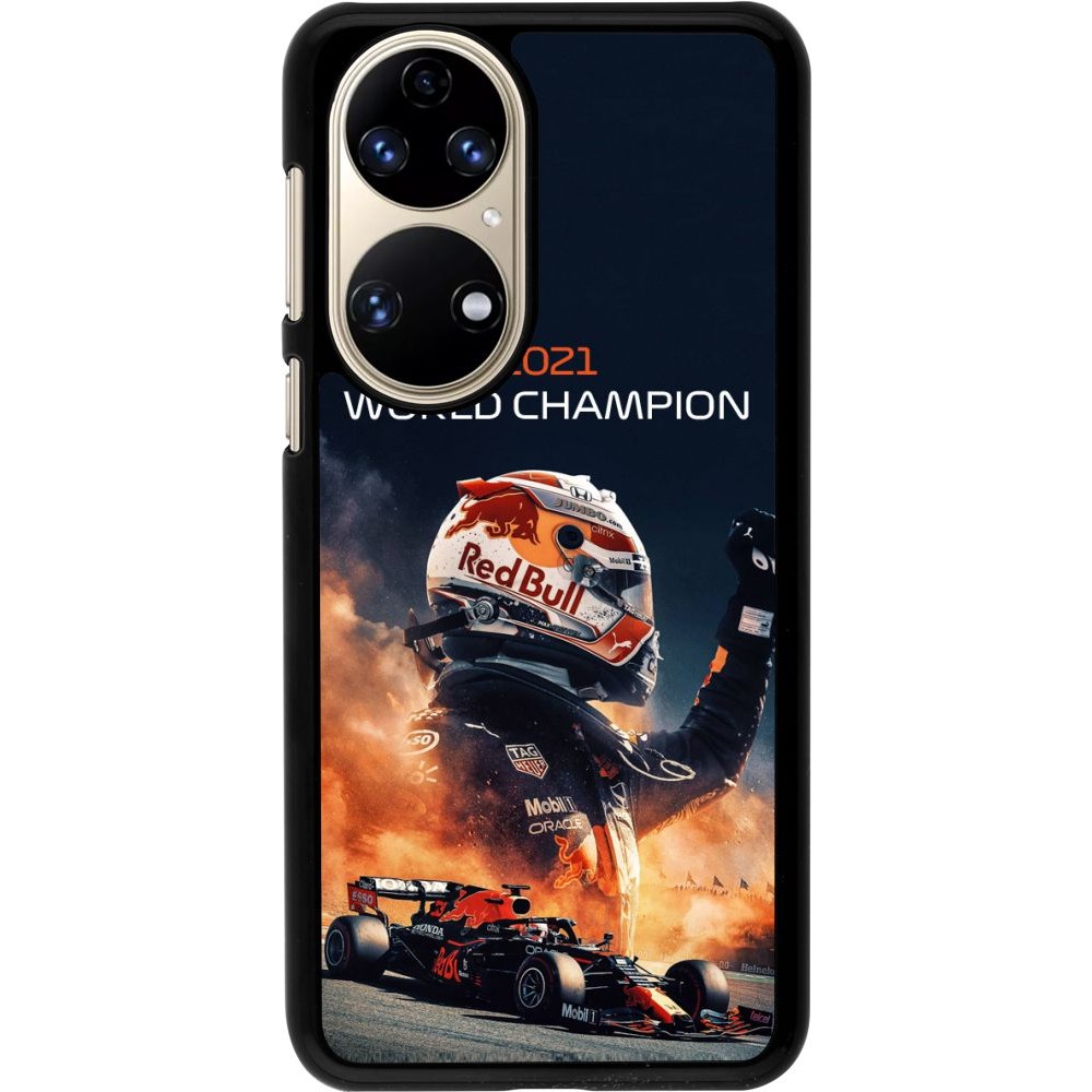 Hülle Huawei P50 - Max Verstappen 2021 World Champion