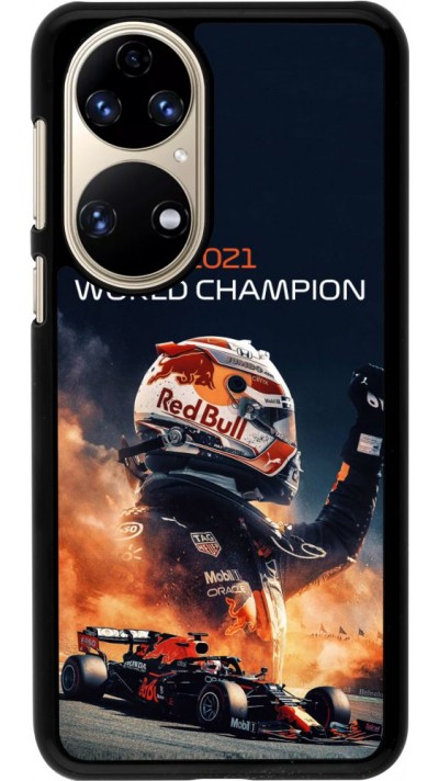 Coque Huawei P50 - Max Verstappen 2021 World Champion