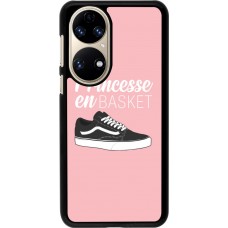 Coque Huawei P50 - princesse en basket