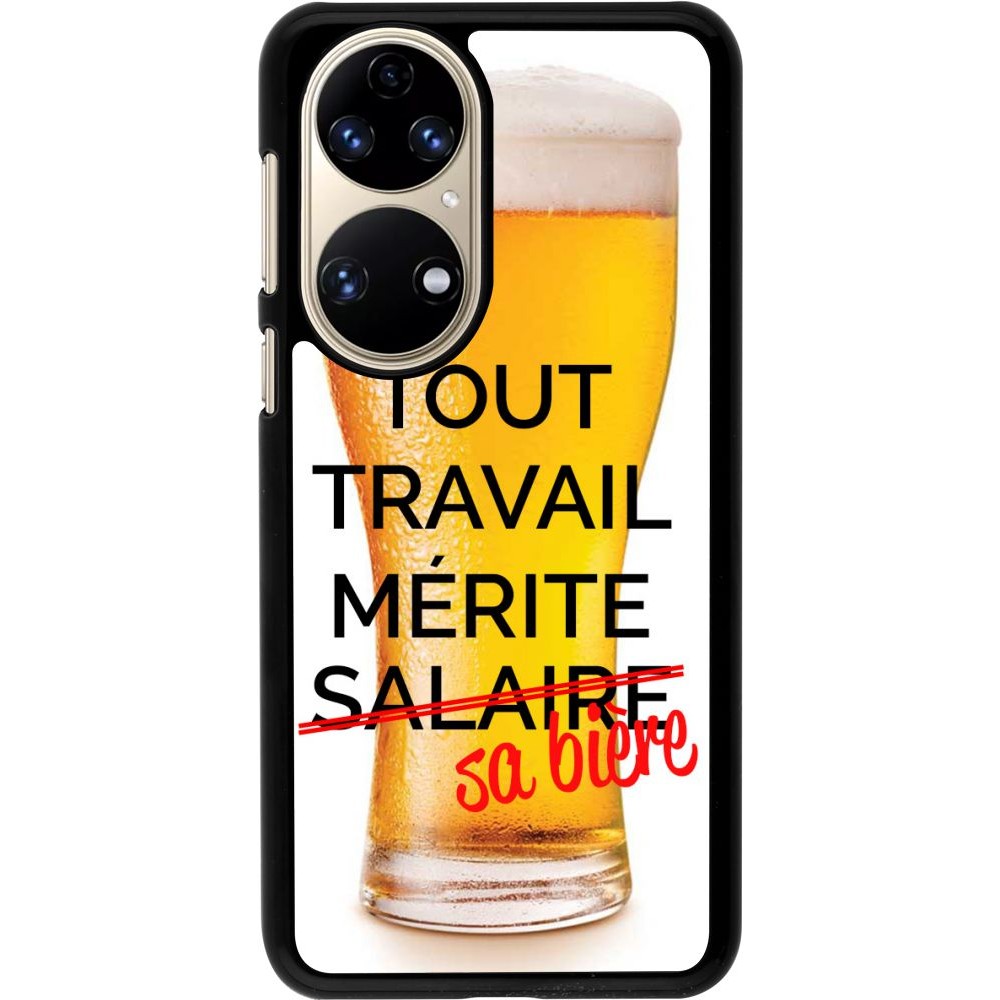 Hülle Huawei P50 - Tout travail mérite sa bière