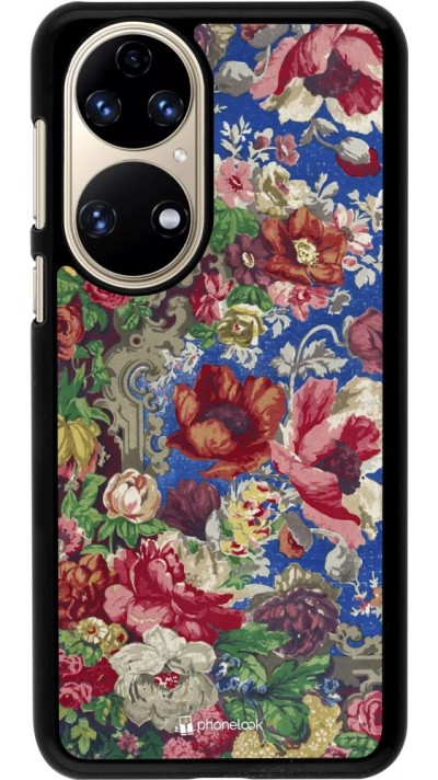 Coque Huawei P50 - Vintage Art Flowers