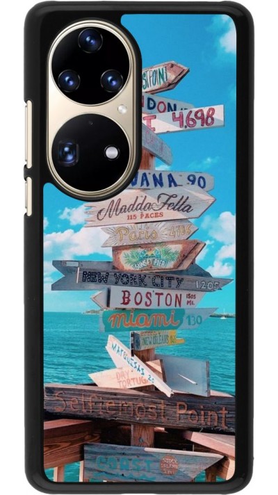 Coque Huawei P50 Pro - Cool Cities Directions