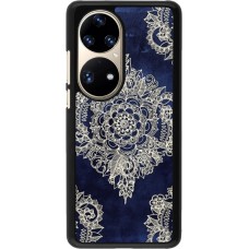 Coque Huawei P50 Pro - Cream Flower Moroccan