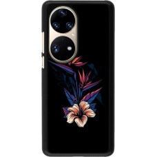 Coque Huawei P50 Pro - Dark Flowers