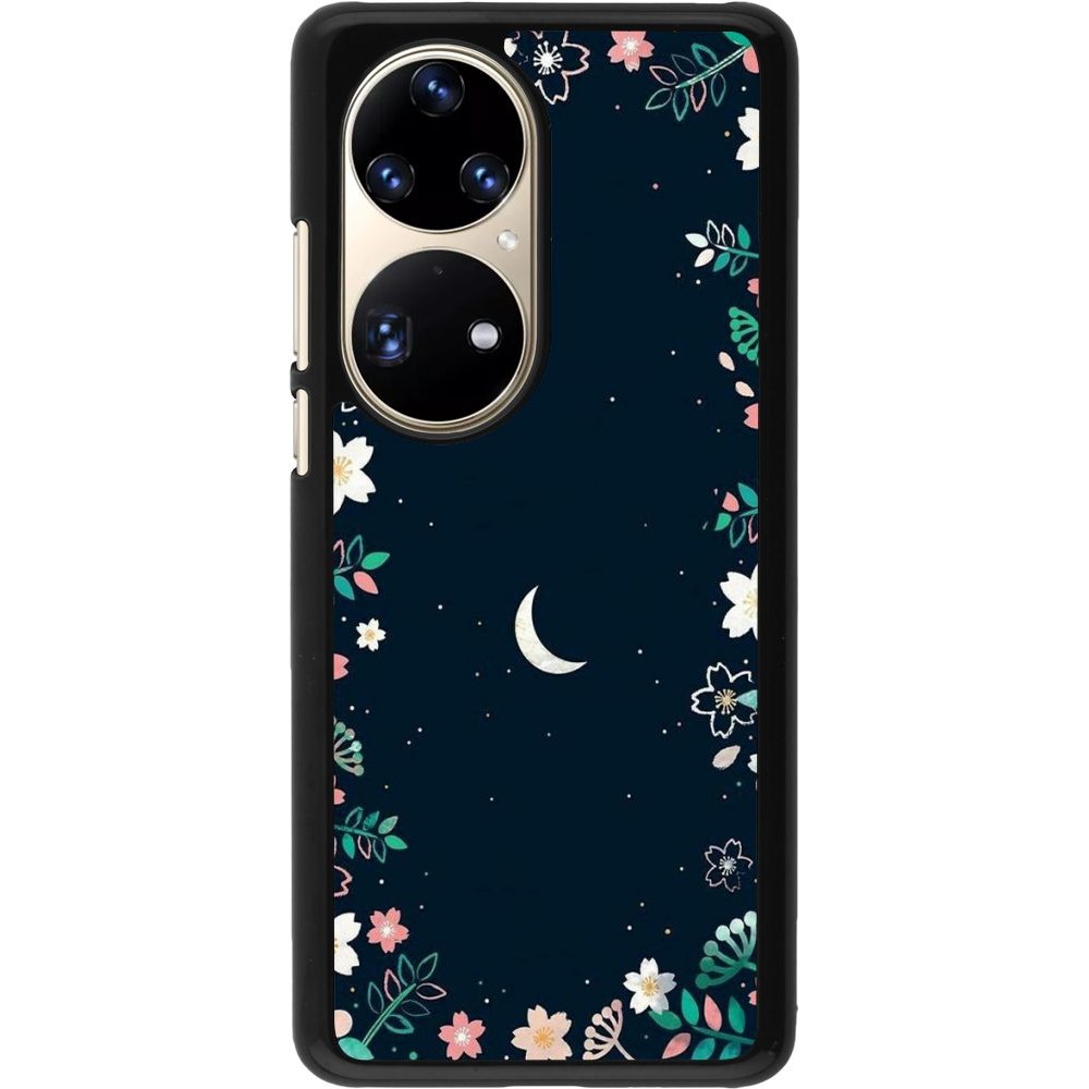 Coque Huawei P50 Pro - Flowers space
