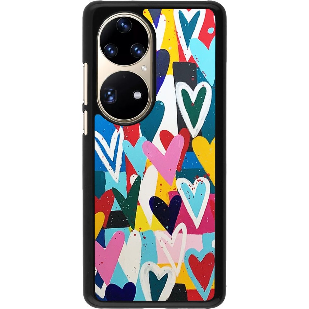 Coque Huawei P50 Pro - Joyful Hearts