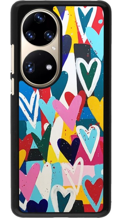 Coque Huawei P50 Pro - Joyful Hearts