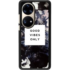Hülle Huawei P50 Pro - Marble Good Vibes Only