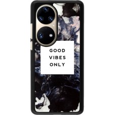 Coque Huawei P50 Pro - Marble Good Vibes Only
