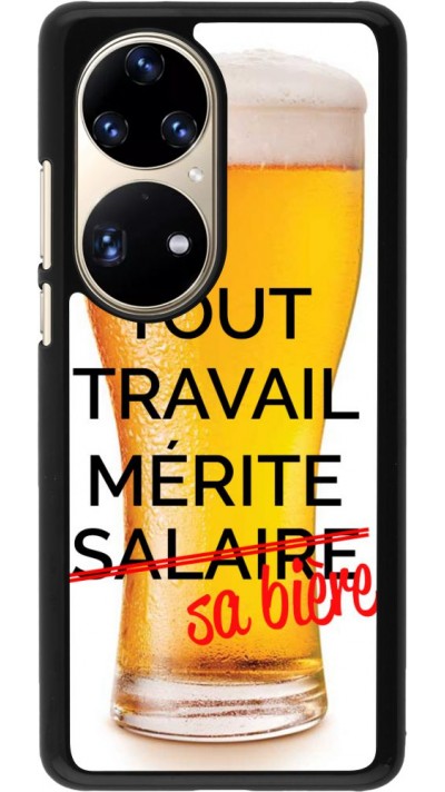 Hülle Huawei P50 Pro - Tout travail mérite sa bière