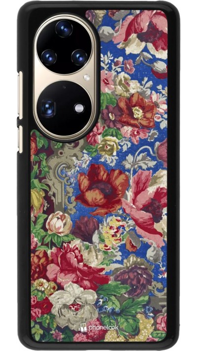 Coque Huawei P50 Pro - Vintage Art Flowers