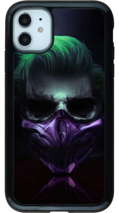 Coque iPhone 11 - Hybrid Armor noir Halloween 20 21