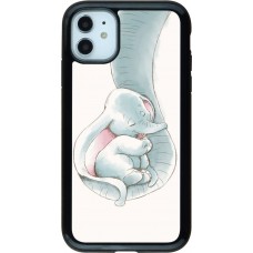 Hülle iPhone 11 - Hybrid Armor schwarz Mom 1903