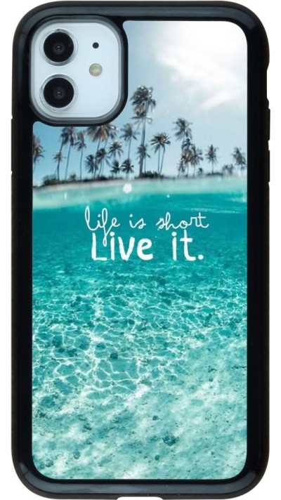 Coque iPhone 11 - Hybrid Armor noir Summer 18 24