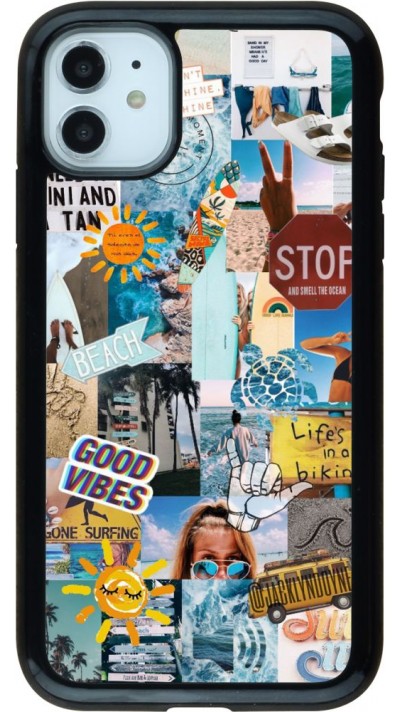 Coque iPhone 11 - Hybrid Armor noir Summer 2021 15