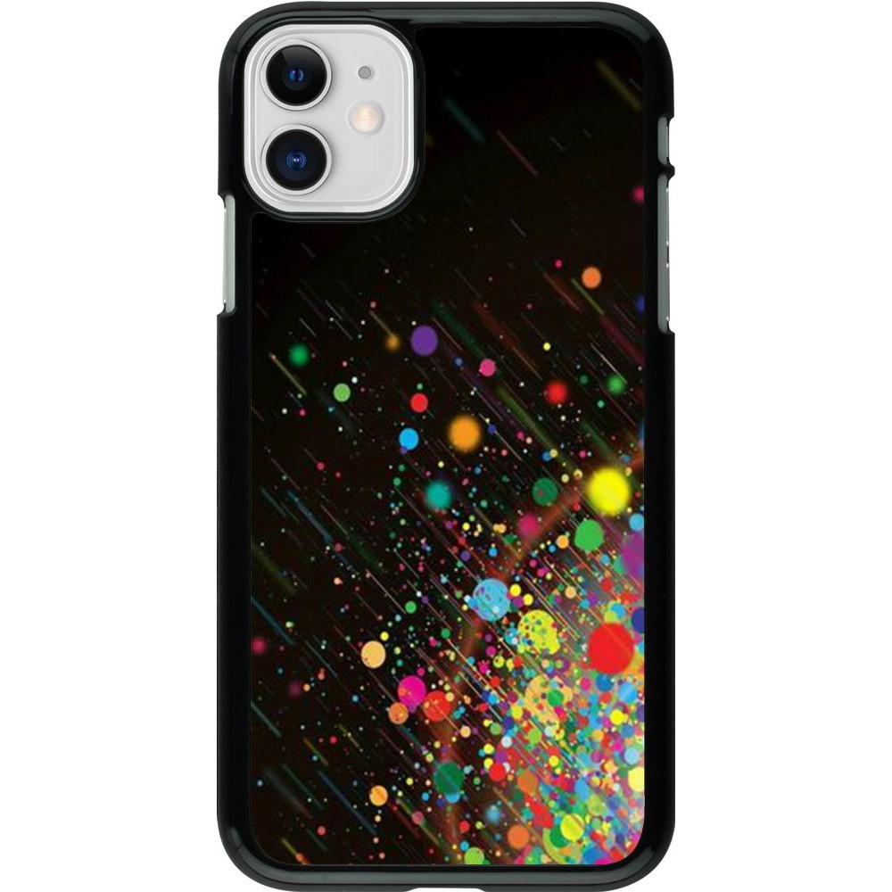 Coque iPhone 11 - Abstract bubule lines