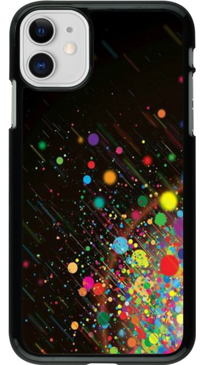 Coque iPhone 11 - Abstract bubule lines