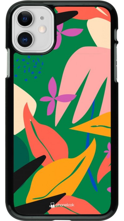 Coque iPhone 11 - Abstract Jungle