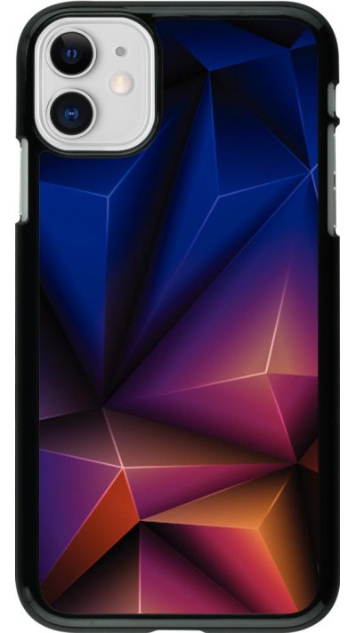 Coque iPhone 11 - Abstract Triangles 