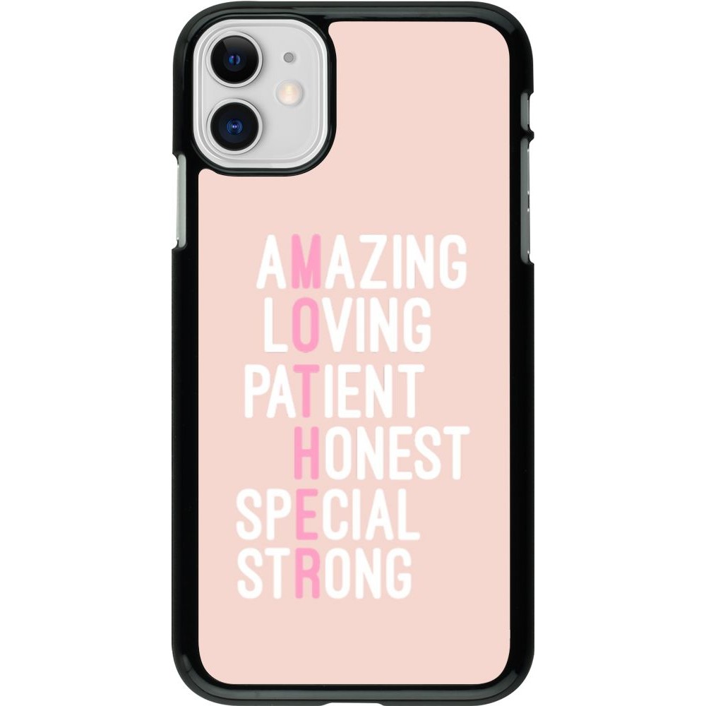 Coque iPhone 11 - Amazing Mom 2022