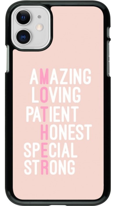 Coque iPhone 11 - Amazing Mom 2022